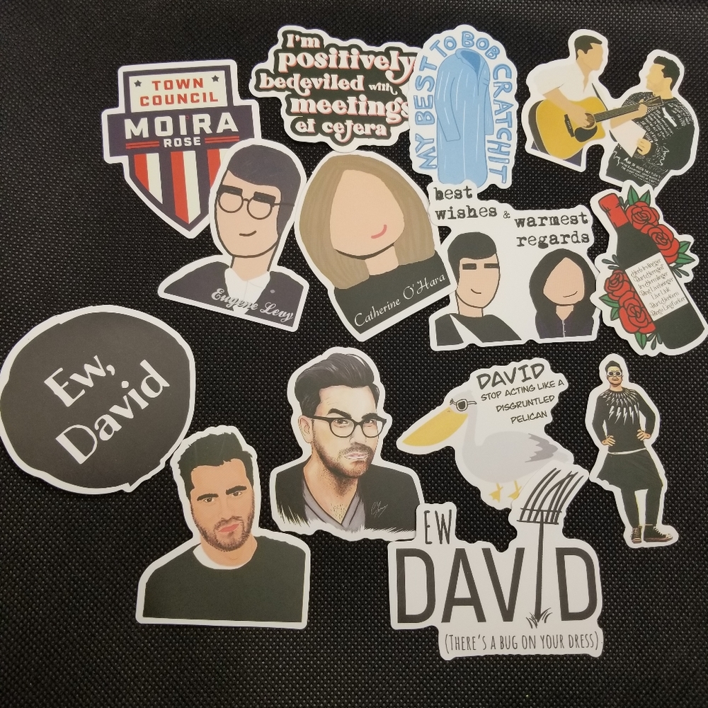 Schitts creek stickers